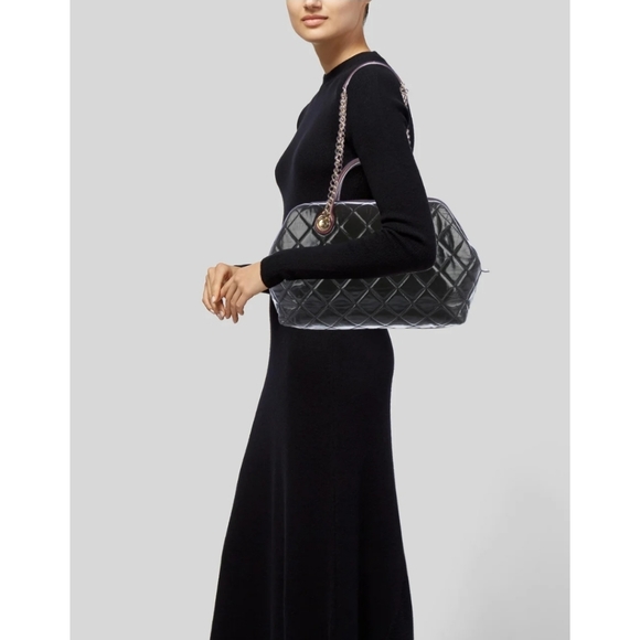 ๐๐ Gorgeous! ๐๐ Chanel Castle Rock Bowler Satchel. Stunning! - Picture 2 of 12